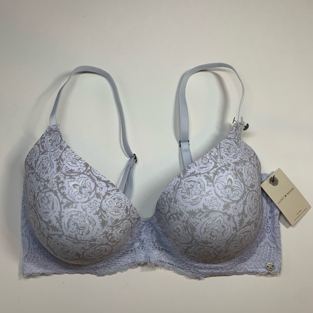 36C NWT Lucky Brand Light lift Demi bra